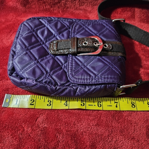 No Brand Purple Quilted Crossbody with matching Wallet-Bundled - Picture 5 of 16
